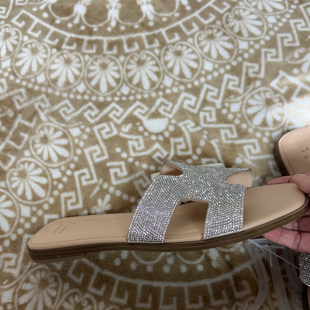 a new day Silver Embellished Slide Sandals - Picture 4 of 8
